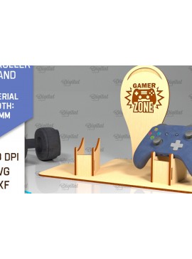 Σετ των 2 Intra απο ξύλο plywood 3mm-4mm πάχος - Ελεγκτής Ξύλινη βάση  Δίασταση 30x20 cm INTRAFABR-99887720