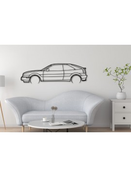 Σετ των 2 Intra απο ξύλο plywood 3mm-4mm πάχος - Corrado Car Dx ,  κοπής με λέιζερ Δίασταση 20x20 cm INTRAFABR-111058516