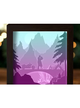 Σετ των 3 Intra απο ξύλο plywood 3mm-4mm πάχος - Ζευγάρι Δίασταση 20x20 cm INTRAFABR-26108232