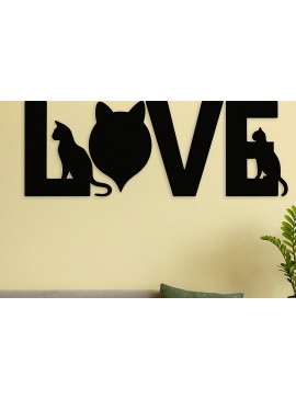 Σετ των 3 Intra απο ξύλο plywood 3mm-4mm πάχος -  Cricut Cats Art Decor  Cut File Δίασταση 4x4 cm INTRAFABR-120142219