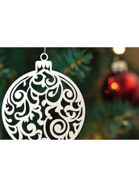 Σετ των 3 Intra απο ξύλο plywood 3mm-4mm πάχος - Cricut Χριστουγεννιάτικο Στολίδι  Cut  Δίασταση 6x6 cm INTRAFABR-107432302