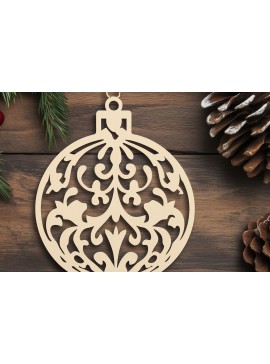 Σετ των 3 Intra απο ξύλο plywood 3mm-4mm πάχος - Cricut Χριστουγεννιάτικο Στολίδι  Cut  Δίασταση 6x6 cm INTRAFABR-107438252