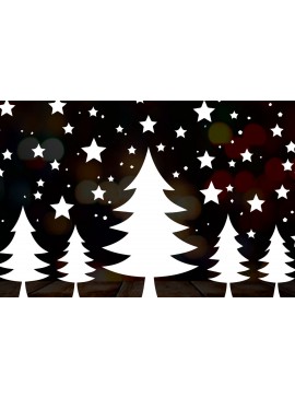 Σετ των 3 Intra απο ξύλο plywood 3mm-4mm πάχος - Cricut Χριστουγεννιάτικο Στολίδι  Decor Δίασταση 4x4 cm INTRAFABR-83525828