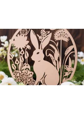 Σετ των 3 Intra απο ξύλο plywood 3mm-4mm πάχος - Cricut Πασχαλινό Laser Cut   Δίασταση 4x4 cm INTRAFABR-90879497