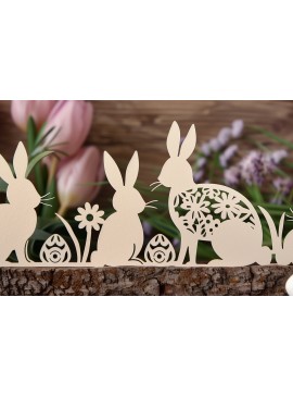 Σετ των 3 Intra απο ξύλο plywood 3mm-4mm πάχος - Cricut Πασχαλινό Χαρτί Κοπή  Δίασταση 4x4 cm INTRAFABR-91334243