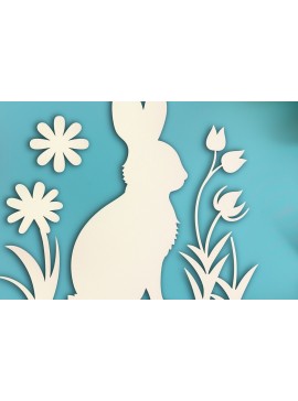Σετ των 3 Intra απο ξύλο plywood 3mm-4mm πάχος -  Cricut Πασχαλινό  Δίασταση 4x4 cm INTRAFABR-92108814