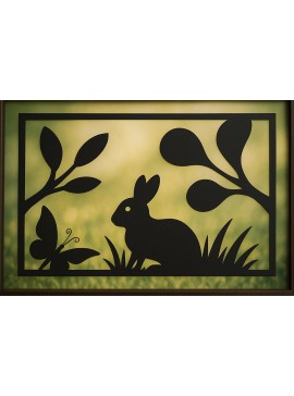 Σετ των 3 Intra απο ξύλο plywood 3mm-4mm πάχος - Cricut Πασχαλινή διακόσμηση τοίχου  Cut  Δίασταση 4x4 cm INTRAFABR-120078001