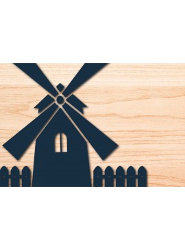 Σετ των 2 Intra απο ξύλο plywood 3mm-4mm πάχος - Cricut Farmhouse διανυσματικό   Δίασταση 20x20 cm INTRAFABR-69104733