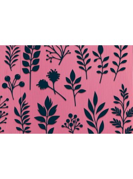 Intra απο ξύλο plywood 3mm-4mm πάχος -  Cricut Natural Shapes Plant  Cut File Δίασταση 40x50 cm INTRAFABR-115694496