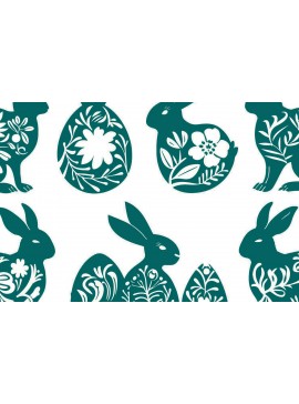 Σετ των 3 Intra απο ξύλο plywood 3mm-4mm πάχος - Πασχαλινό Πακέτο  Paper Cricut Δίασταση 4x4 cm INTRAFABR-92530376