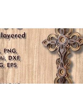 Intra απο ξύλο plywood 3mm-4mm πάχος -  πολλαπλών επιπέδων 3D  Δίασταση 250x160 cm INTRAFABR-109349315