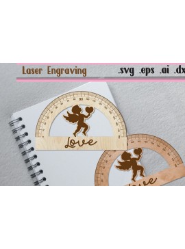 Σετ των 3 Intra απο ξύλο plywood 3mm-4mm πάχος - Έρως Κυβερνήτης Αψίδα - Χάρακας Προτάκτωρ Δίασταση 7x4 cm INTRAFABR-113904917