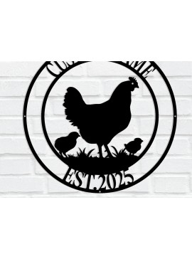 Intra απο ξύλο plywood 3mm-4mm πάχος - Προσαρμοσμένη μεταλλική πινακίδα για κοτέτσι Δίασταση 3600x3600 cm INTRAFABR-115514396