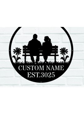 Intra απο ξύλο plywood 3mm-4mm πάχος - Προσαρμοσμένες μεταλλικές πινακίδες Valentines Ζευγάρι Δίασταση 3600x3600 cm INTRAFABR-113662299