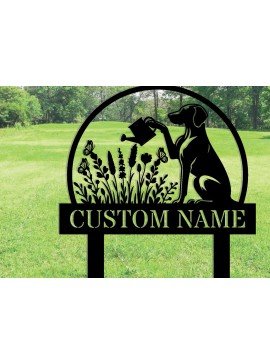 Σετ των 2 Intra απο ξύλο plywood 3mm-4mm πάχος - Προσαρμοσμένη μεταλλική πινακίδα Dog Garden με πασσάλους Δίασταση 3600x3600 cm INTRAFABR-106076768