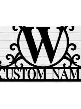 Σετ των 2 Intra απο ξύλο plywood 3mm-4mm πάχος - Προσαρμοσμένο μονόγραμμα μεταλλικό σημάδι Δίασταση 3600x3600 cm INTRAFABR-115955045