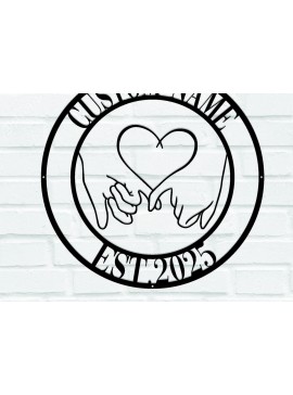 Intra απο ξύλο plywood 3mm-4mm πάχος - Προσαρμοσμένες μεταλλικές πινακίδες Αγίου Βαλεντίνου Δίασταση 3600x3600 cm INTRAFABR-112739827