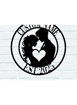 Σετ των 2 Intra απο ξύλο plywood 3mm-4mm πάχος - Προσαρμοσμένες μεταλλικές πινακίδες Αγίου Βαλεντίνου Δίασταση 3600x3600 cm INTRAFABR-112739839