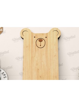 Σετ των 2 Intra απο ξύλο plywood 3mm-4mm πάχος - Σχέδιο κοπής με λέιζερ χαριτωμένη σανίδα κοπής Δίασταση 30x20 cm INTRAFABR-108578274