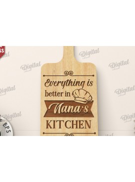 Intra απο ξύλο plywood 3mm-4mm πάχος - Πίνακας κοπής για το Grandma Laser Cut Δίασταση 40x50 cm INTRAFABR-111805146