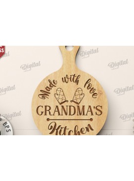 Intra απο ξύλο plywood 3mm-4mm πάχος - Πίνακας κοπής για το Grandma Laser Cut Δίασταση 40x50 cm INTRAFABR-111805177