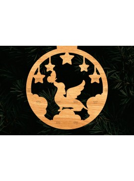 Σετ των 3 Intra απο ξύλο plywood 3mm-4mm πάχος - Στολίδι Dachshund Memorial Cut Laser Δίασταση 6x6 cm INTRAFABR-113646042