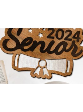 Σετ των 3 Intra απο ξύλο plywood 3mm-4mm πάχος - Πρότυπο κοπής Senior Multilayer Decor Δίασταση 6x10 cm INTRAFABR-93884999