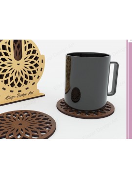 Σετ των 2 Intra απο ξύλο plywood 3mm-4mm πάχος - Διακοσμητικά Σουβέρ σε Κουτιά Laser Cut  Δίασταση 105x36 cm INTRAFABR-72392283