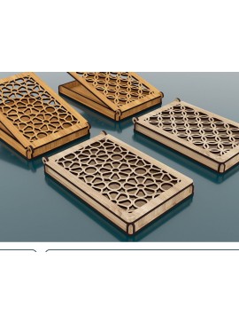 Intra απο ξύλο plywood 3mm-4mm πάχος - Διακοσμητικό κουτί δώρου Αρχεία  Cut Laser Δίασταση 150x100 cm INTRAFABR-49944844