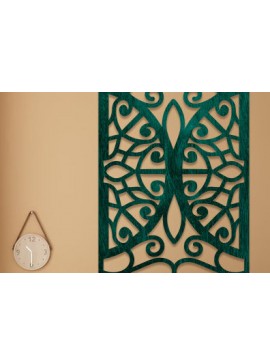 Σετ των 2 Intra απο ξύλο plywood 3mm-4mm πάχος - Διακοσμητικό πάνελ κοπής με λέιζερ  Δίασταση 20x20 cm INTRAFABR-92545331