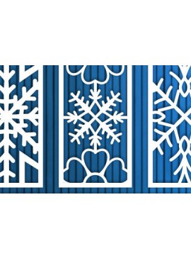 Intra απο ξύλο plywood 3mm-4mm πάχος - Διακοσμητικό πάνελ κοπής με λέιζερ διακόσμηση τοίχου Δίασταση 30x20 cm INTRAFABR-70776743