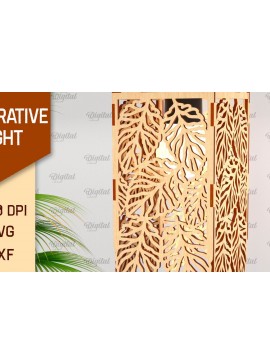 Σετ των 2 Intra απο ξύλο plywood 3mm-4mm πάχος - Διακοσμητική ελαφριά . Ξύλινο Φωτιστικό Δίασταση 30x20 cm INTRAFABR-103468454