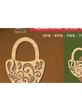 Σετ των 3 Intra απο ξύλο plywood 3mm-4mm πάχος - Διακοσμητική Κλειδαριά Διακόσμηση κοπής με λέιζερ 3 Δίασταση 20x20 cm INTRAFABR-116922877