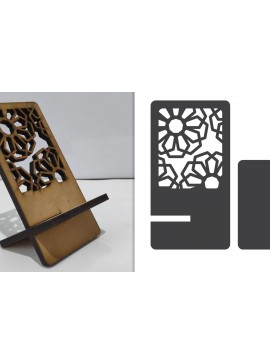 Σετ των 2 Intra απο ξύλο plywood 3mm-4mm πάχος - Διακοσμητική θήκη τηλεφώνου Lasercut Δίασταση 30x20 cm INTRAFABR-115984293