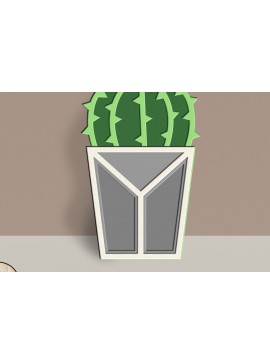 Σετ των 3 Intra απο ξύλο plywood 3mm-4mm πάχος - Διακοσμητική λίμα κοπής χυμώδους λέιζερ Δίασταση 3x5 cm INTRAFABR-99852873