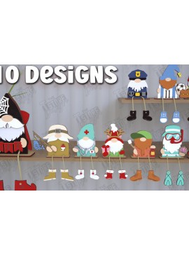 Σετ των 2 Intra απο ξύλο plywood 3mm-4mm πάχος - Διακοσμητικό Ξύλινο Πακέτο Γνώμων | CNC Δίασταση 20x20 cm INTRAFABR-113988372