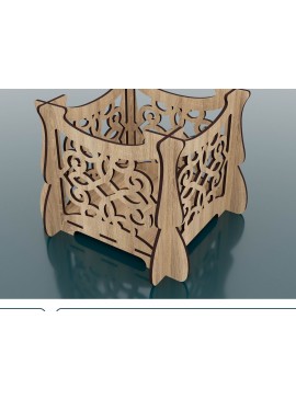 Intra απο ξύλο plywood 3mm-4mm πάχος - Διακοσμητικά Ξύλινα Αρχεία Δώρου Αποθήκευσης Δίασταση 170x170 cm INTRAFABR-47679291