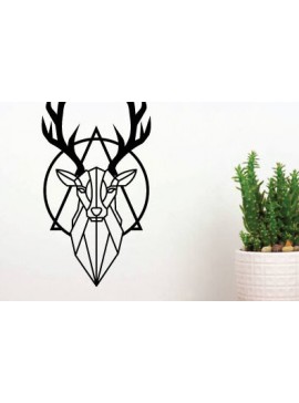 Intra απο ξύλο plywood 3mm-4mm πάχος - Deer Hunting File Cut Laser Art Wall Art  Δίασταση 40x50 cm INTRAFABR-67445615