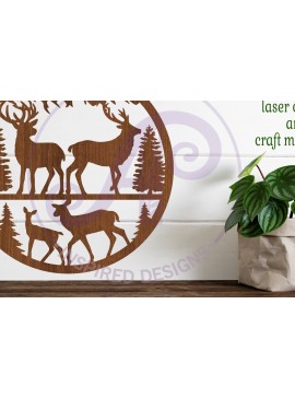 Σετ των 2 Intra απο ξύλο plywood 3mm-4mm πάχος -  κοπής με λέιζερ  Wall Sign  Δίασταση 30x20 cm INTRAFABR-100019875