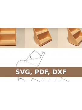 Σετ των 2 Intra απο ξύλο plywood 3mm-4mm πάχος - Βάση οθόνης Δίασταση 20x20 cm INTRAFABR-33140362