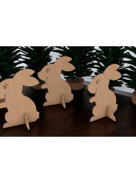 Σετ των 3 Intra απο ξύλο plywood 3mm-4mm πάχος - DIY Ξύλινο Μπάνι Διακόσμηση,  091 Δίασταση 4x4 cm INTRAFABR-117800739