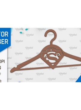 Intra απο ξύλο plywood 3mm-4mm πάχος - Σχέδιο κοπής με λέιζερ ξύλινη κρεμάστρα Doctor Δίασταση 30x20 cm INTRAFABR-100377057