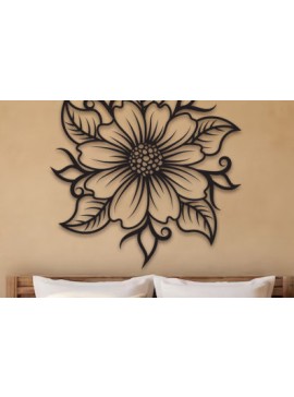 Intra απο ξύλο plywood 3mm-4mm πάχος - Dogwood Flower Wall Art Laser Cut  Δίασταση 40x50 cm INTRAFABR-99818065