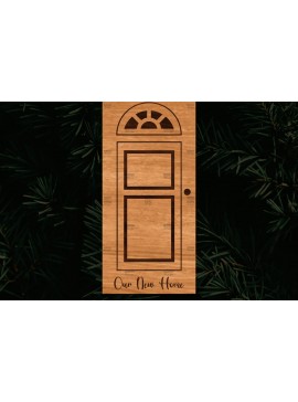 Σετ των 3 Intra απο ξύλο plywood 3mm-4mm πάχος - Χριστουγεννιάτικο στολίδι πόρτας  Δίασταση 6x6 cm INTRAFABR-109681901