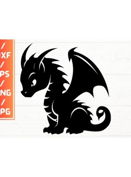 Σετ των 3 Intra απο ξύλο plywood 3mm-4mm πάχος - Dragon , DXF, EPS, JPG, PNG Δίασταση 20x20 cm INTRAFABR-115723000