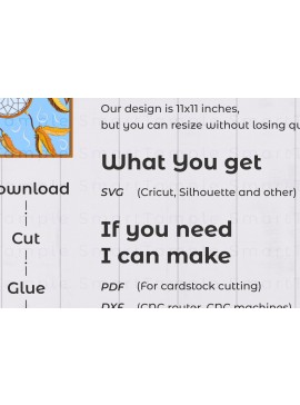 Σετ των 2 Intra απο ξύλο plywood 3mm-4mm πάχος - Dream Catcher Shadow Box  Cut Files Δίασταση 25x25 cm INTRAFABR-74518310