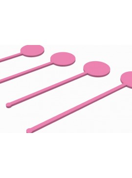 Σετ των 2 Intra απο ξύλο plywood 3mm-4mm πάχος - Drink Stirrer Laser Cut Files  Δίασταση 15x15 cm INTRAFABR-118062186