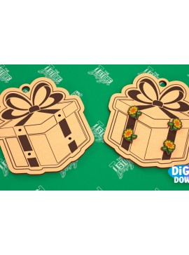 Σετ των 3 Intra απο ξύλο plywood 3mm-4mm πάχος - Κάρτα προβολής σκουλαρικιών | Stand κοσμημάτων|CNC Δίασταση 3x3 cm INTRAFABR-102902461