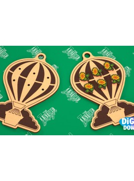 Σετ των 3 Intra απο ξύλο plywood 3mm-4mm πάχος - Κάρτα προβολής σκουλαρικιών | Stand κοσμημάτων|CNC Δίασταση 3x3 cm INTRAFABR-102902467