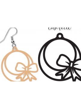 Σετ των 3 Intra απο ξύλο plywood 3mm-4mm πάχος - Σκουλαρίκι Laser Cut  Δίασταση 3x3 cm INTRAFABR-114202228